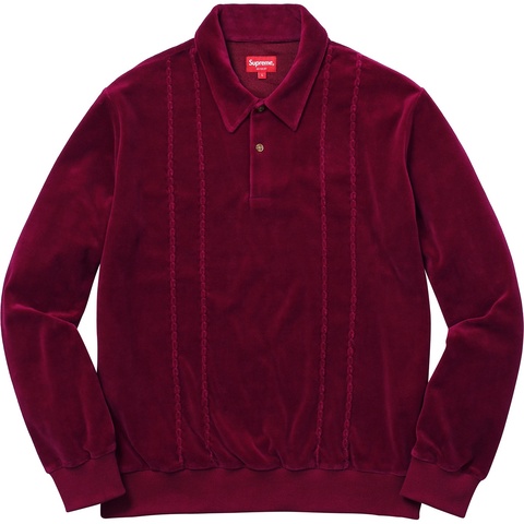 Supreme Velour L/S Polo - Colorway