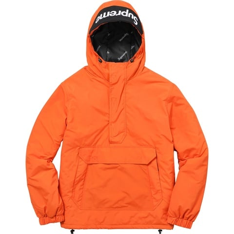 Supreme Hooded Logo Half Zip Pullover - Colorway