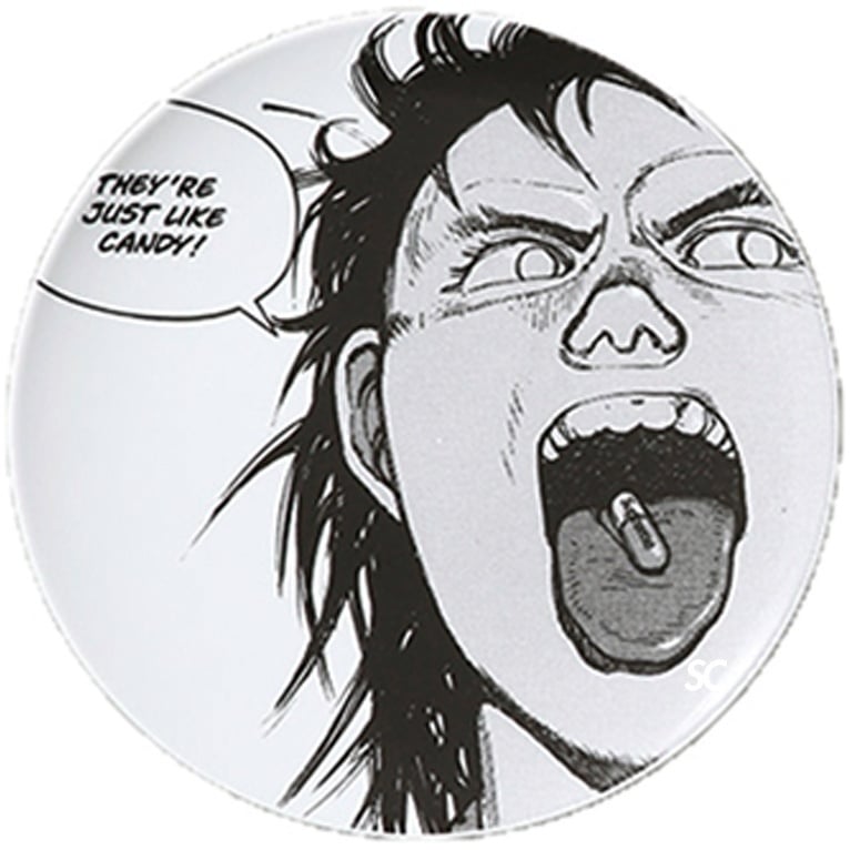 AKIRA/Supreme Pill Ceramic Plate - Supreme