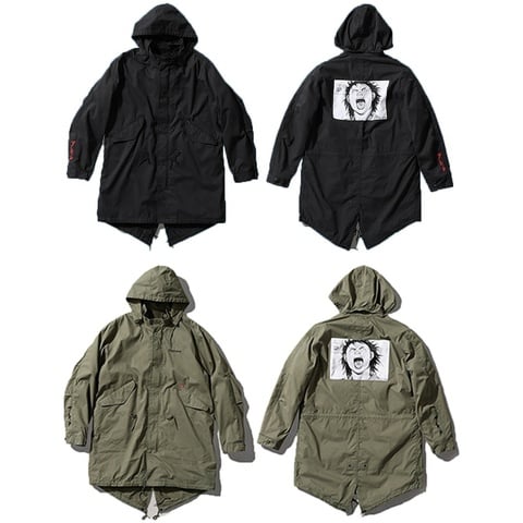 AKIRA/Supreme Fishtail Parka - fall/winter 2017 - Supreme