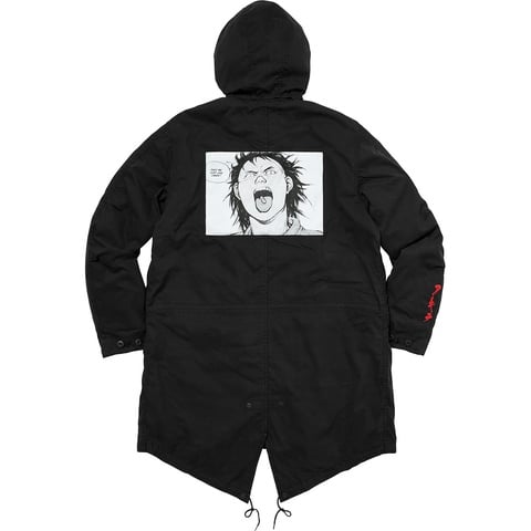 AKIRA/Supreme Fishtail Parka - fall/winter 2017 - Supreme