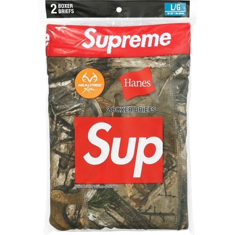 Supreme®/Hanes® Realtree® Boxer Briefs (2 Pack) - Supreme Supreme®/Hanes® Realtree® Boxer Briefs (2 Pack) - Supreme