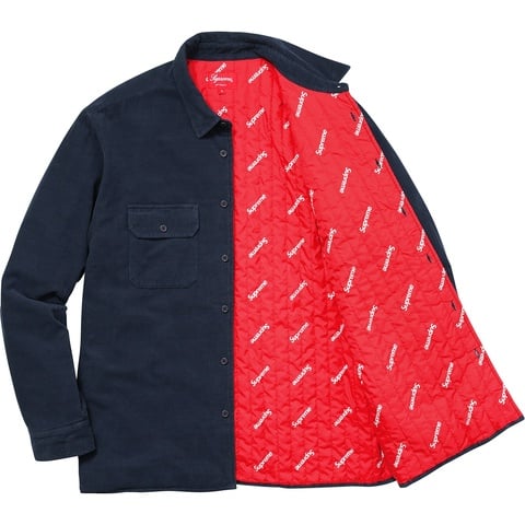 Supreme Corduroy Quilted Shirt - Colorway