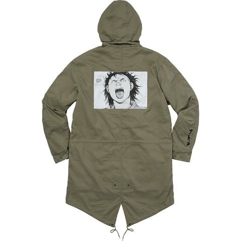 AKIRA × Supreme Fishtail Parka L Cotton Supreme Akira Fishtail Parka
