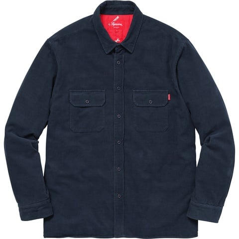 Supreme Corduroy Quilted Shirt - Colorway