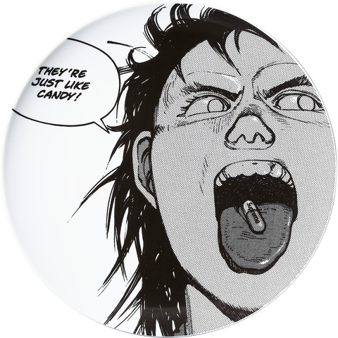 AKIRA/Supreme Pill Ceramic Plate - Supreme