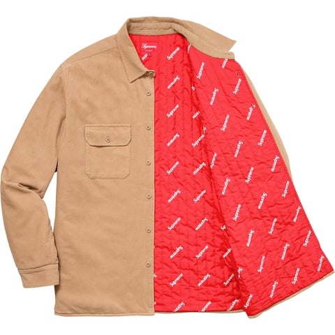 Supreme Corduroy Quilted Shirt - Colorway