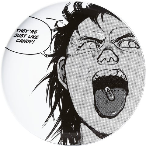 AKIRA/Supreme Pill Ceramic Plate - Supreme