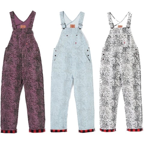 Supreme®/Levi's® Snakeskin Overalls - Supreme