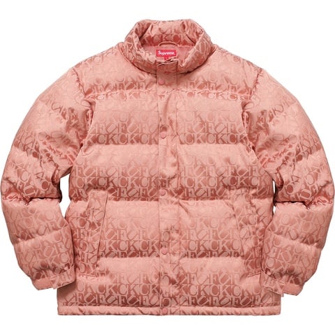 Supreme Fuck Jacquard Puffy Jacket - Colorway