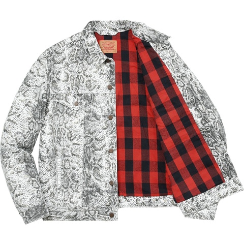 Supreme®/Levi's® Snakeskin Trucker Jacket - Supreme