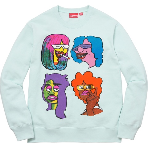 Gonz Heads Crewneck - fall/winter 2017 - Supreme