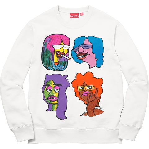 Supreme Gonz Heads Crewneck - Colorway