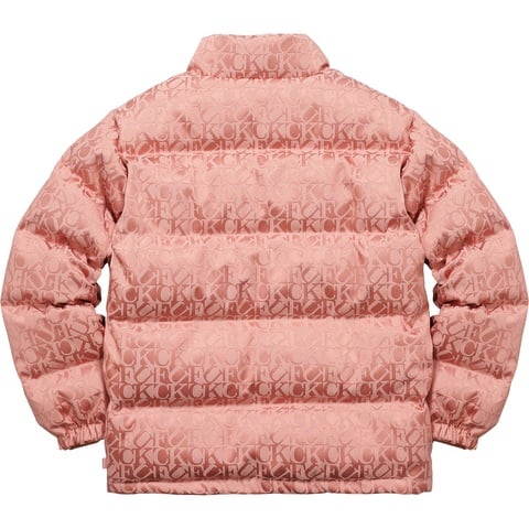 Supreme Fuck Jacquard Puffy Jacket - Colorway