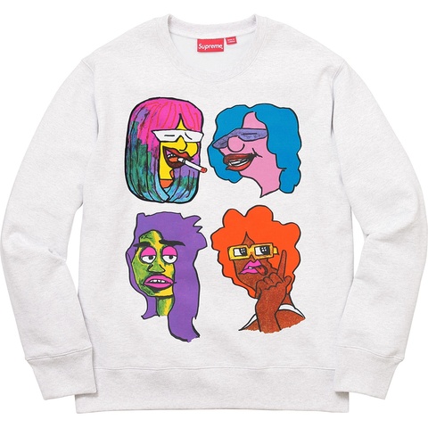 Supreme Gonz Heads Crewneck - Colorway