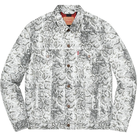 Supreme®/Levi's® Snakeskin Trucker Jacket - Supreme