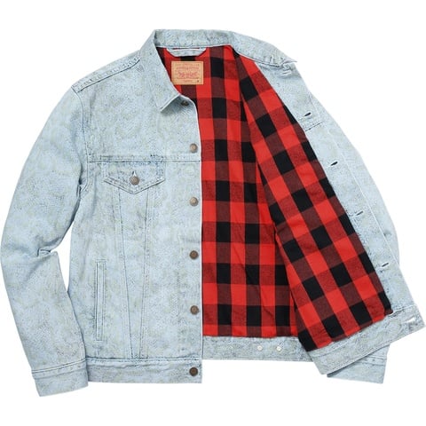 Supreme Supreme®/Levi's® Snakeskin Trucker Jacket - Colorway