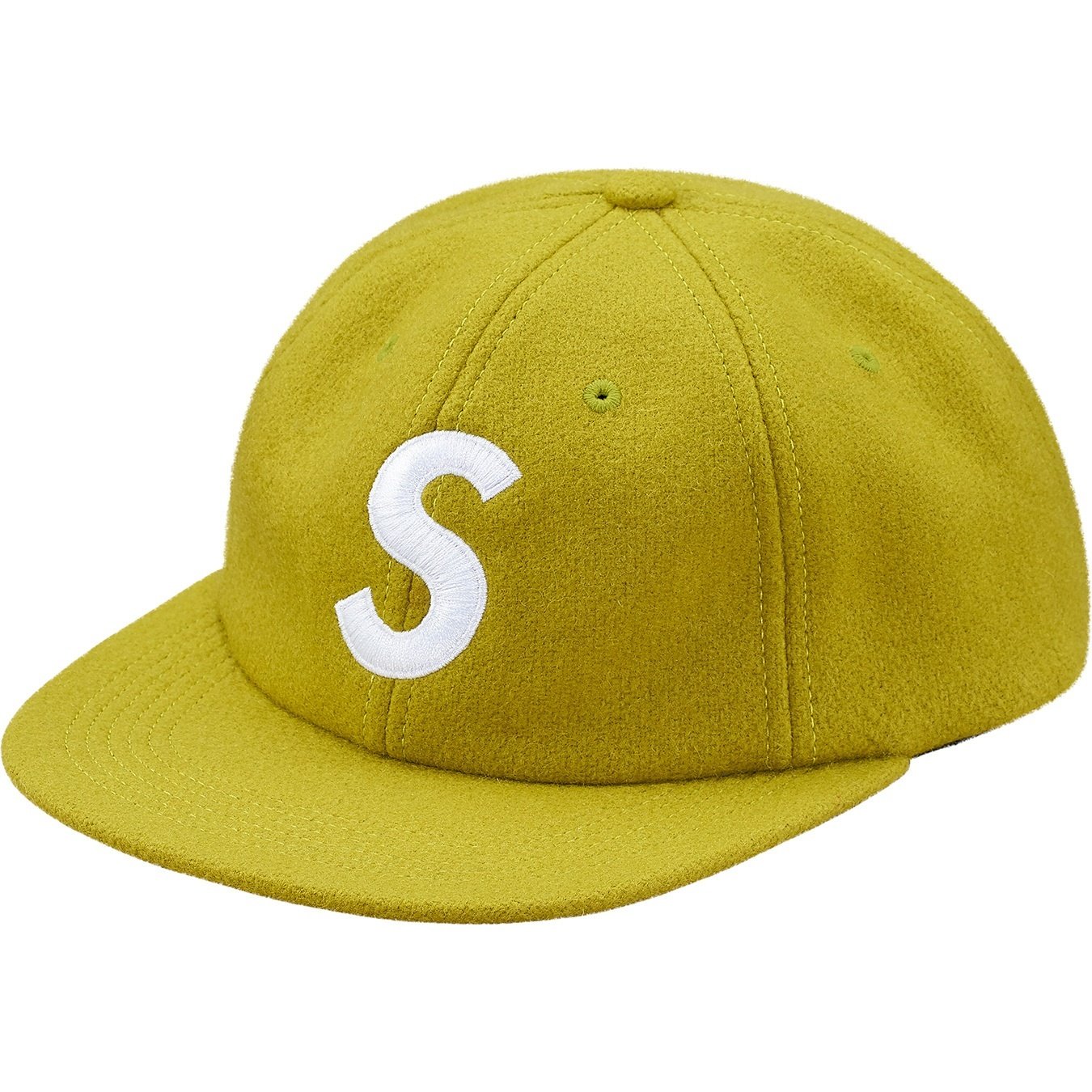 Supreme Wool S Logo 6-Panel (FW17) - $48