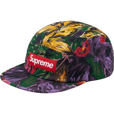 Supreme Painted Floral Camp Cap - Colorway