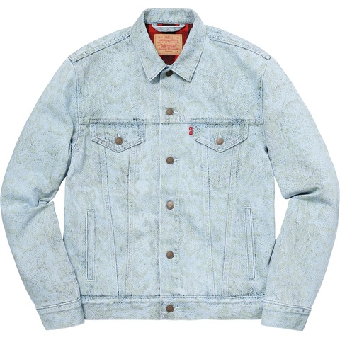 Supreme®/Levi's® Snakeskin Trucker Jacket - Supreme
