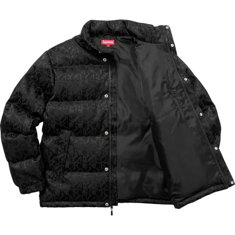 Supreme Fuck Jacquard Puffy Jacket - Colorway