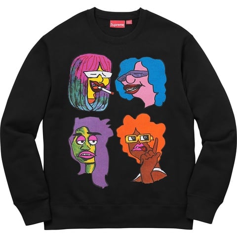 Supreme Gonz Heads Crewneck - Colorway