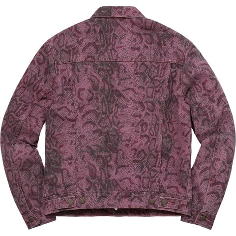 Supreme Supreme®/Levi's® Snakeskin Trucker Jacket - Colorway