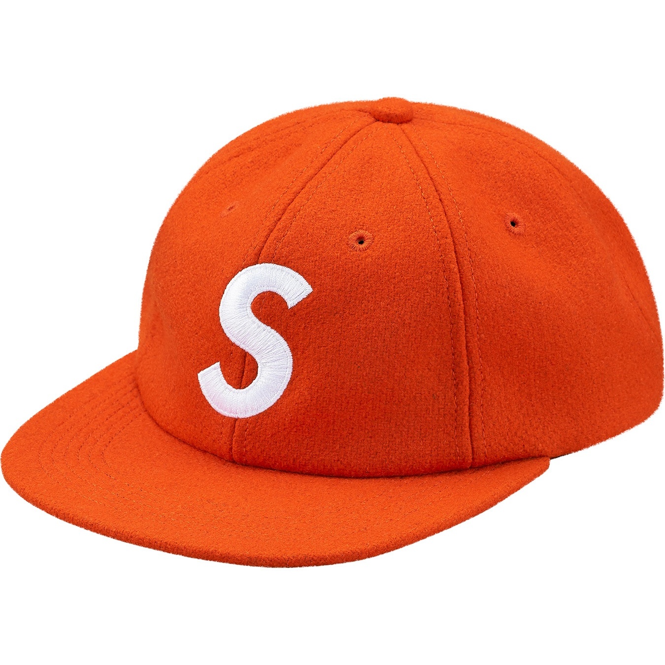 Supreme Wool S Logo 6-Panel (FW17) - $48