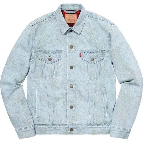 Supreme®/Levi's® Snakeskin Trucker Jacket - Supreme