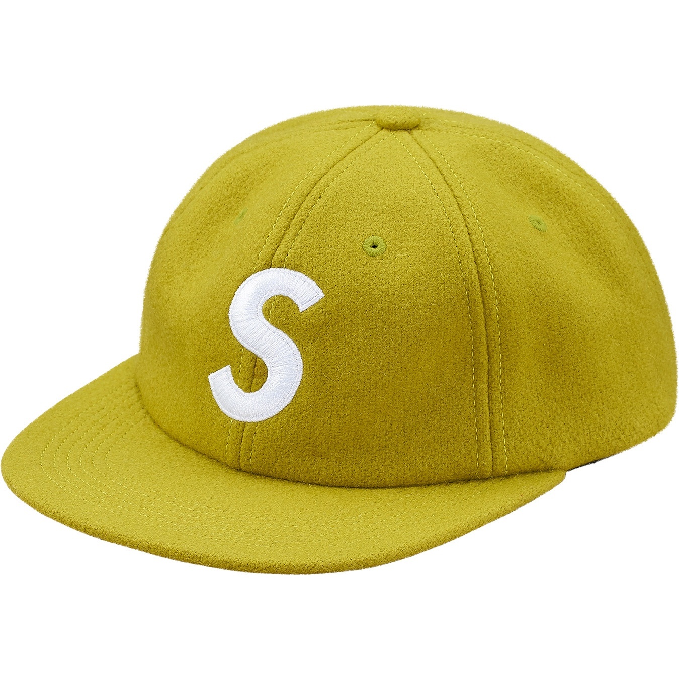 Supreme Wool S Logo 6-Panel (FW17) - $48
