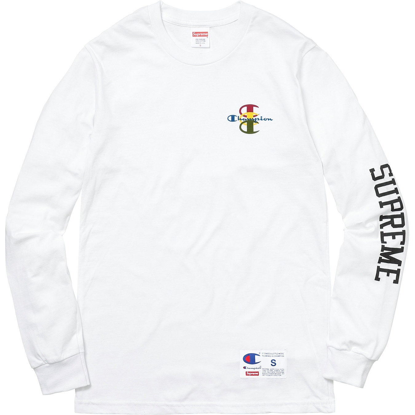 Supreme Supreme Champion Stacked C L S Tee (FW17) - $68