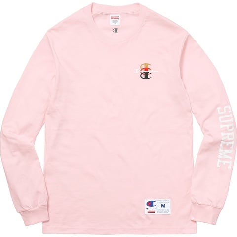 Supreme Supreme®/Champion® Stacked C L/S Tee - Colorway