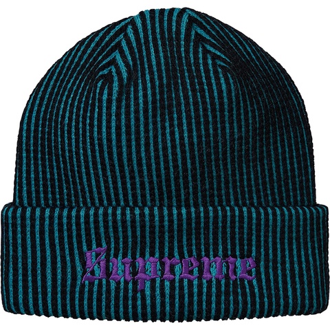 Supreme 2-Tone Rib Beanie - Colorway
