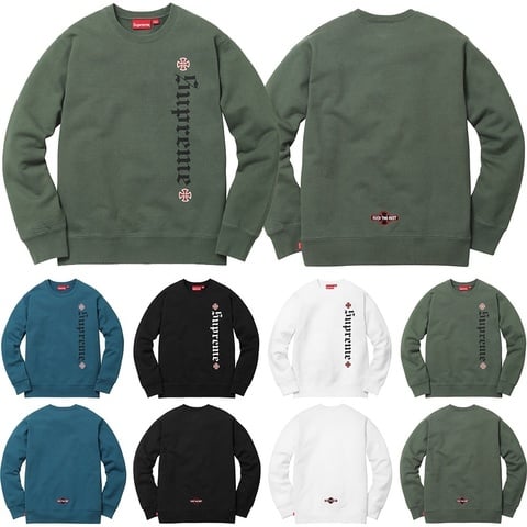 Supreme®/Independent® Fuck The Rest Crewneck - Supreme