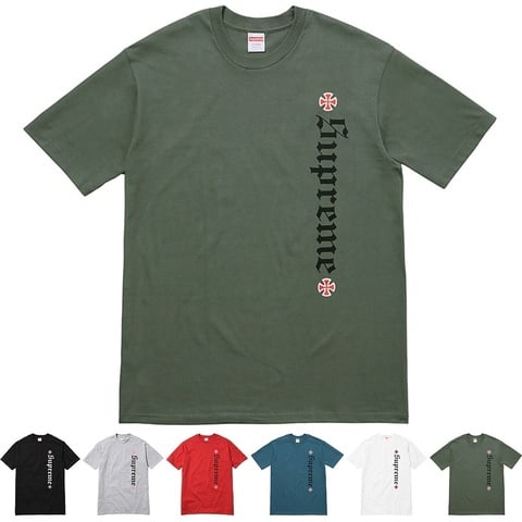 Supreme®/Independent® Old English Tee - Supreme