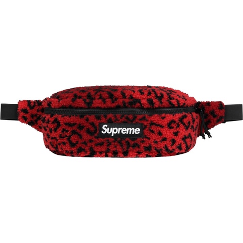 Leopard Fleece Waist Bag - fall/winter 2017 - Supreme