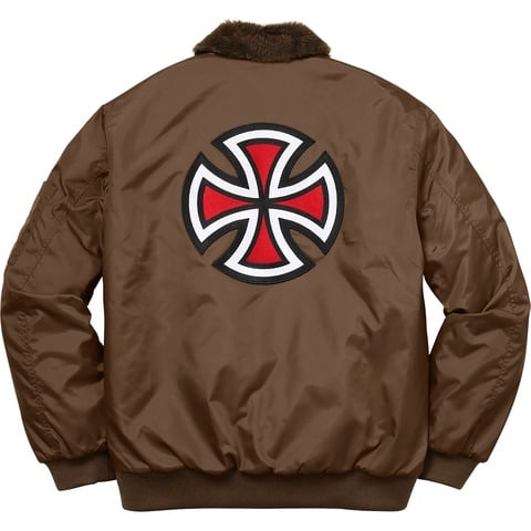 Supreme Supreme®/Independent® Fur Collar Bomber Jacket - Colorway