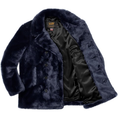 Supreme Supreme®/Schott® Fur Peacoat - Colorway