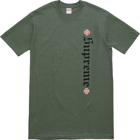 Supreme®/Independent® Old English Tee - Supreme