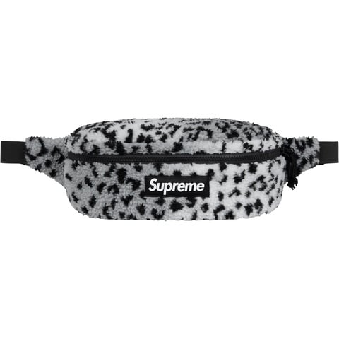 Supreme Leopard Fleece Waist Bag - Colorway