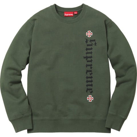 Supreme®/Independent® Fuck The Rest Crewneck - Supreme