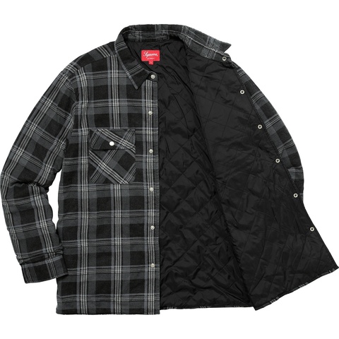 Supreme Supreme®/Independent® Quilted Flannel Shirt - Colorway