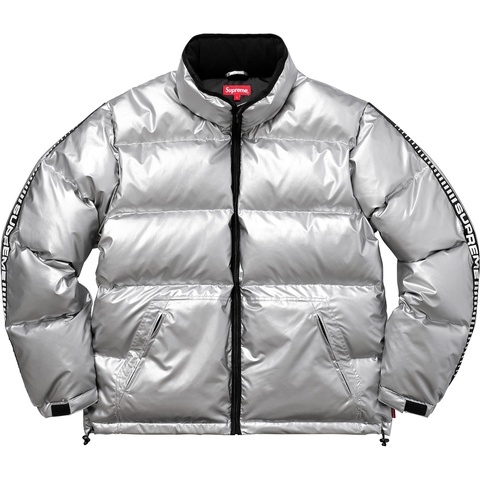 Supreme Reflective Sleeve Logo Puffy Jacket - Colorway