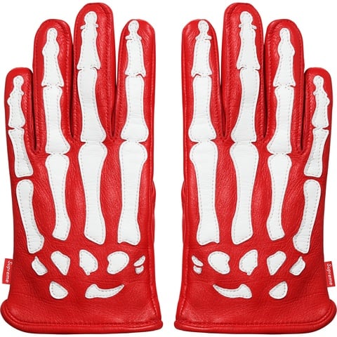 Supreme®/Vanson® Leather X-Ray Gloves - Supreme