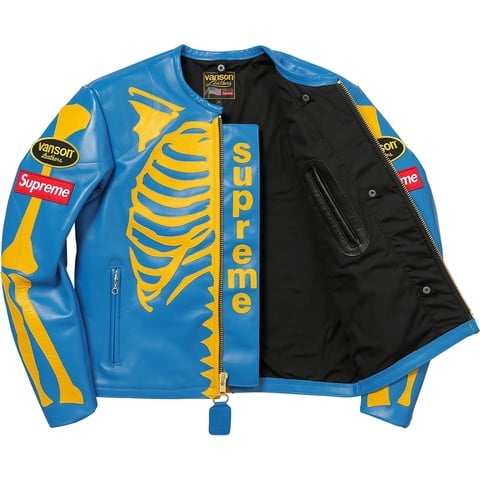 Supreme Supreme®/Vanson® Leather Bones Jacket - Colorway