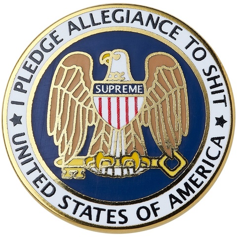 Supreme Pledge Allegiance Pin - Colorway