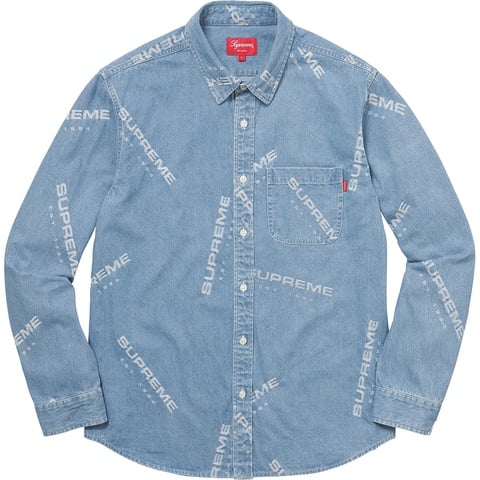 Supreme Jacquard Denim Shirt - Colorway
