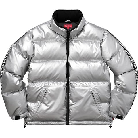 Supreme Reflective Sleeve Logo Puffy Jacket - Colorway