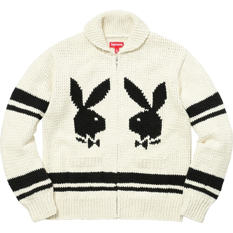 Supreme Supreme®/Playboy© Shawl Collar Full Zip Sweater - Colorway