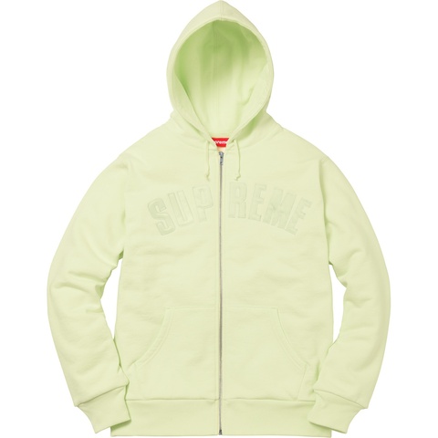 Supreme Arc Logo Thermal Zip Up Sweatshirt - Colorway